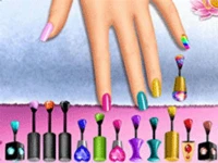 Royal theme nail art diy - nail studio