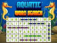 Aquatic word search