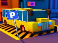 Bus parking city 3d game