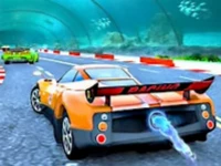 Underwater car racing simulator 3d game