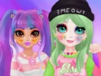 Princess e-girl vs soft girl - makeover game