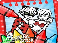 Miraculous ladybug coloring book game