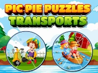 Pic pie puzzles transports