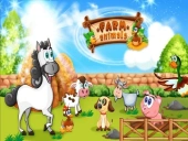 Funny learning farm animals