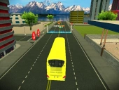 Public city transport bus simulator