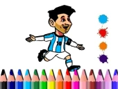 Bts messi coloring book