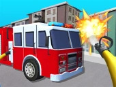 Fire truck driving simulator