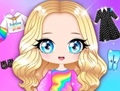 Chibi beauty salon dress up and spa