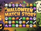 Capa do jogo Halloween match story