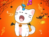 Duet cats halloween cat music