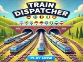 Train dispatcher in mall