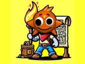 Capa do jogo Sprunki torches maze