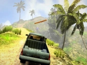 Offroad jeep hills driving