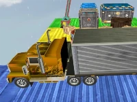 Impossible truck driving simulator
