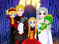 Princess family halloween costume