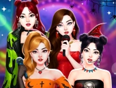 Black pink halloween concert