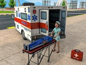 Ambulance rescue hospital game