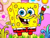 Capa do jogo Easy coloring spongy adventure
