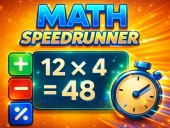 Capa do jogo Math speedrunner
