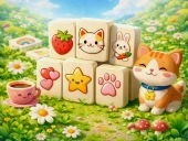 Capa do jogo Cartoon mahjong