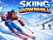 Capa do jogo Skiing downhill