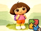 Capa do jogo Dora puzzle challenge