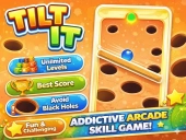 Tilt it addictive arcade skill game