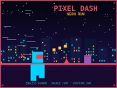 Capa do jogo Pixel dash: neon run