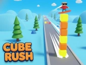 Capa do jogo Cube rush 3d: survive the rush
