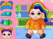 Doll dress up game