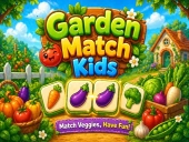 Capa do jogo Garden match kids