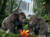 Capa do jogo Gorilla monster fight