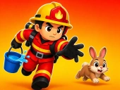 Capa do jogo Rescue rush: wildfire