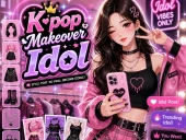 Capa do jogo K pop makeover idol 