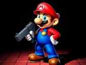 Capa do jogo Mario 3d shooter