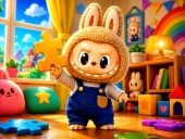 Capa do jogo Labubu jigsaw puzzle time