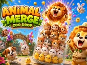 Capa do jogo Animal merge: zoo drop