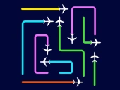 Plane escape puzzle