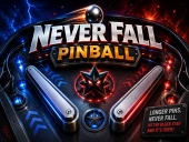 Capa do jogo Never fall pinball