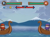 Capa do jogo Boat viking war