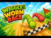 Capa do jogo Wiggly worm race