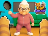 Cat vs granny. cat simulator