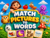 Capa do jogo Match picture to words 3d
