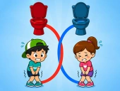 Capa do jogo Rush toilet game