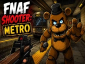 Capa do jogo Fnaf shooter: metro
