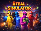 Capa do jogo Steal simulator