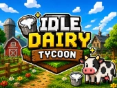 Capa do jogo Idle dairy tycoon