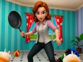 Bad cat prankster   moms return
