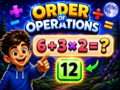 Capa do jogo Order of operation challenge