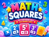 Capa do jogo Math squares